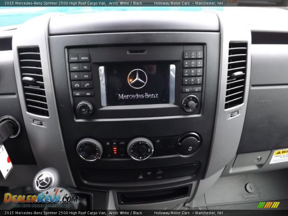 Controls of 2015 Mercedes-Benz Sprinter 2500 High Roof Cargo Van Photo #9