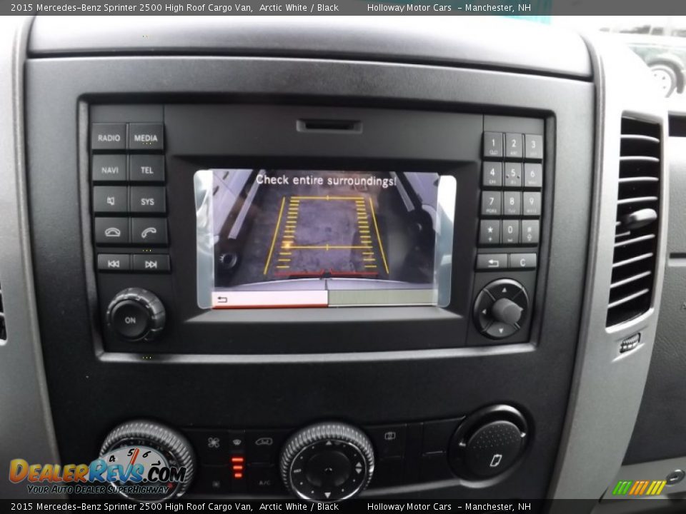 Controls of 2015 Mercedes-Benz Sprinter 2500 High Roof Cargo Van Photo #10