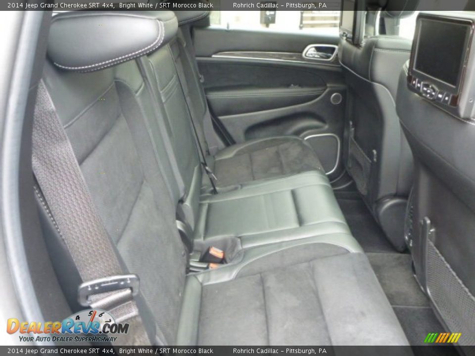 Rear Seat of 2014 Jeep Grand Cherokee SRT 4x4 Photo #19