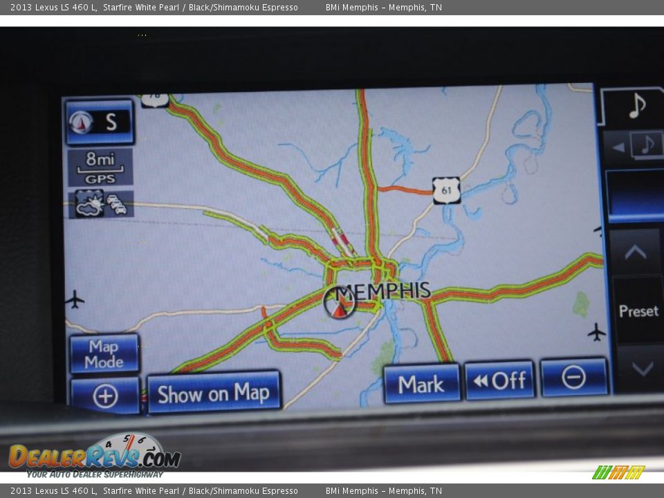 2013 Lexus LS 460 L Starfire White Pearl / Black/Shimamoku Espresso Photo #17