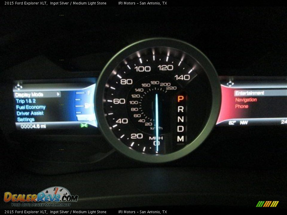 2015 Ford Explorer XLT Ingot Silver / Medium Light Stone Photo #21