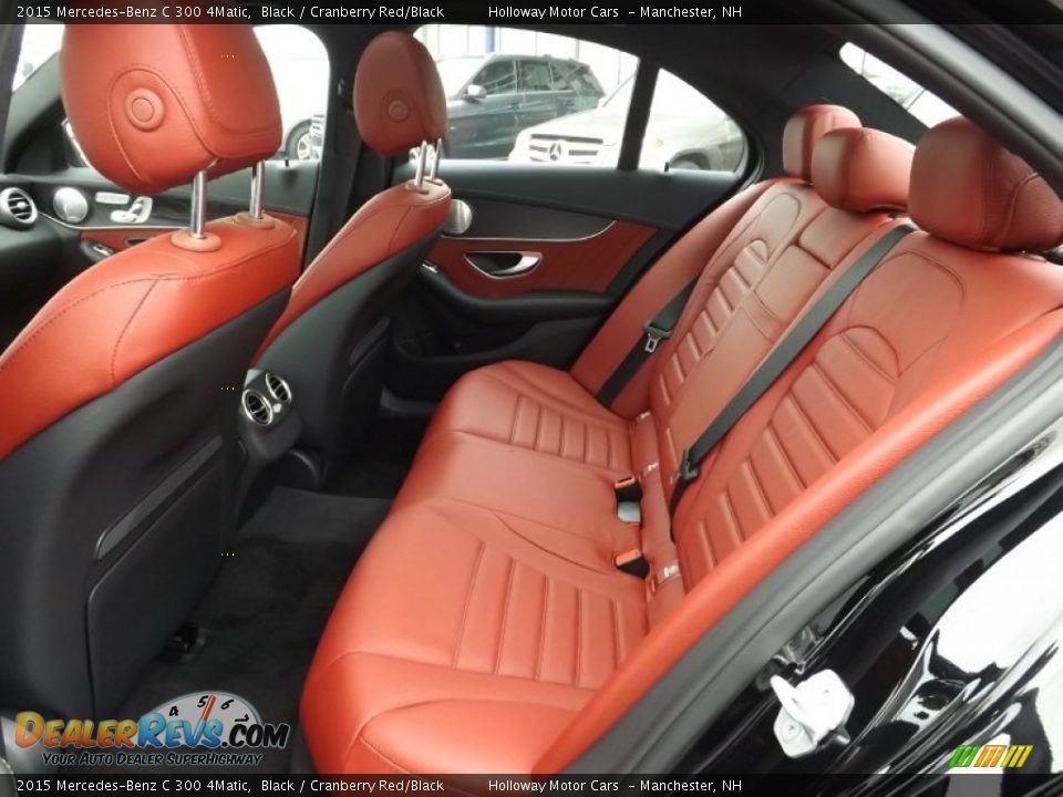 Rear Seat of 2015 Mercedes-Benz C 300 4Matic Photo #6