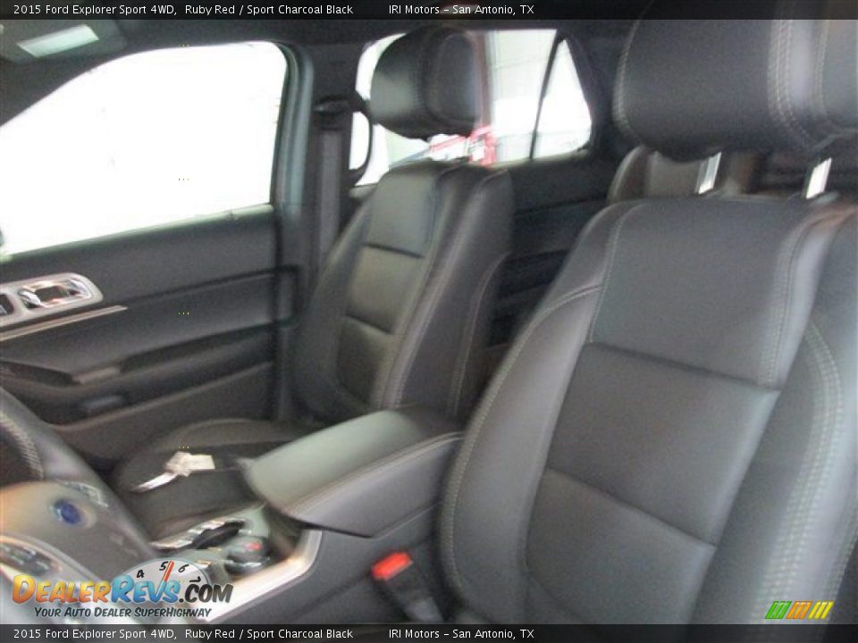 2015 Ford Explorer Sport 4WD Ruby Red / Sport Charcoal Black Photo #10