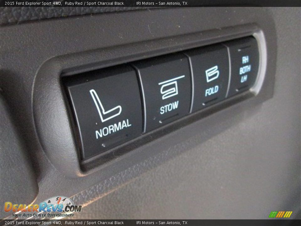 2015 Ford Explorer Sport 4WD Ruby Red / Sport Charcoal Black Photo #17