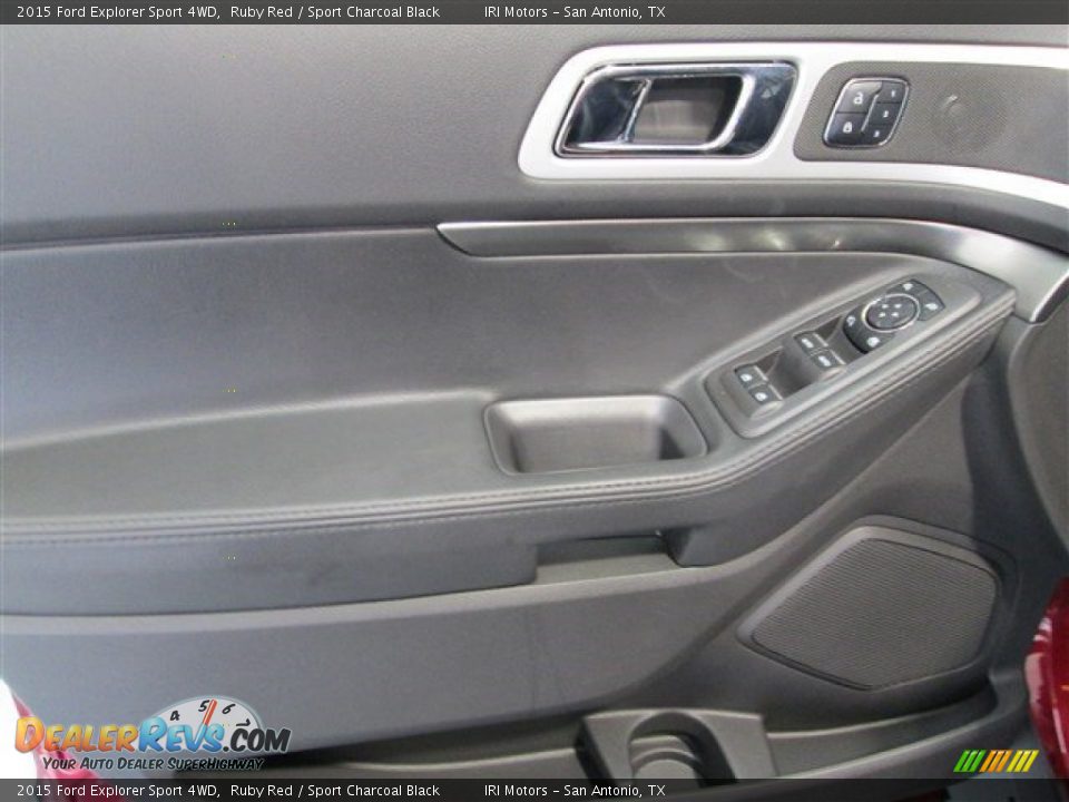 2015 Ford Explorer Sport 4WD Ruby Red / Sport Charcoal Black Photo #19