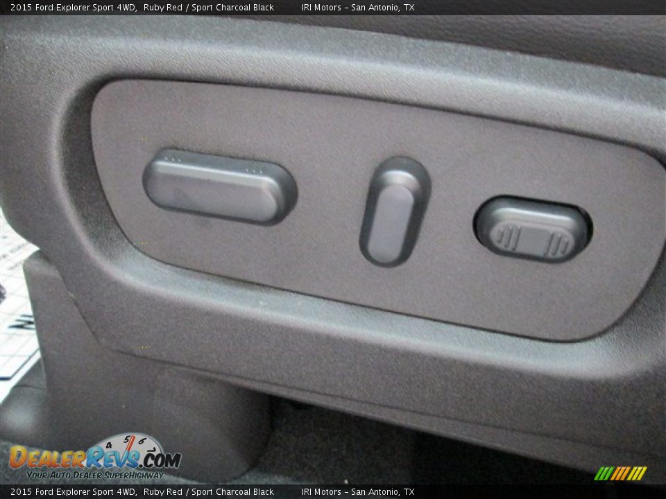 2015 Ford Explorer Sport 4WD Ruby Red / Sport Charcoal Black Photo #21