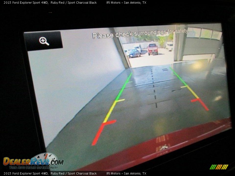 2015 Ford Explorer Sport 4WD Ruby Red / Sport Charcoal Black Photo #22