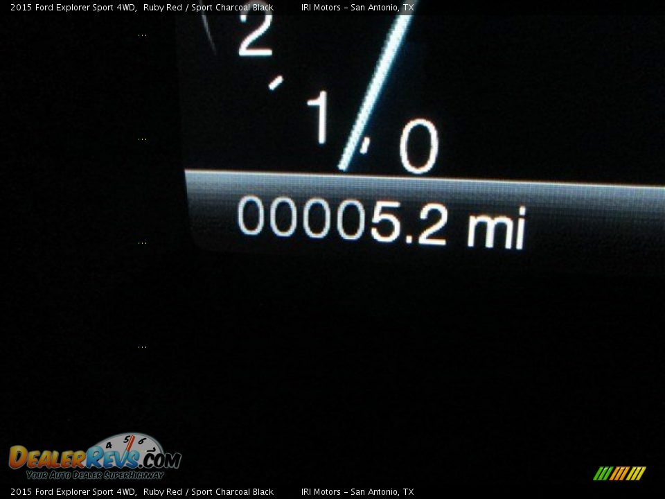 2015 Ford Explorer Sport 4WD Ruby Red / Sport Charcoal Black Photo #23