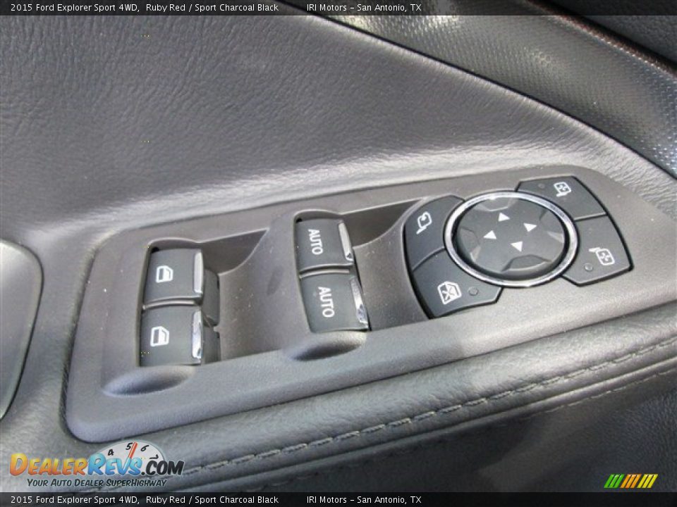 2015 Ford Explorer Sport 4WD Ruby Red / Sport Charcoal Black Photo #26