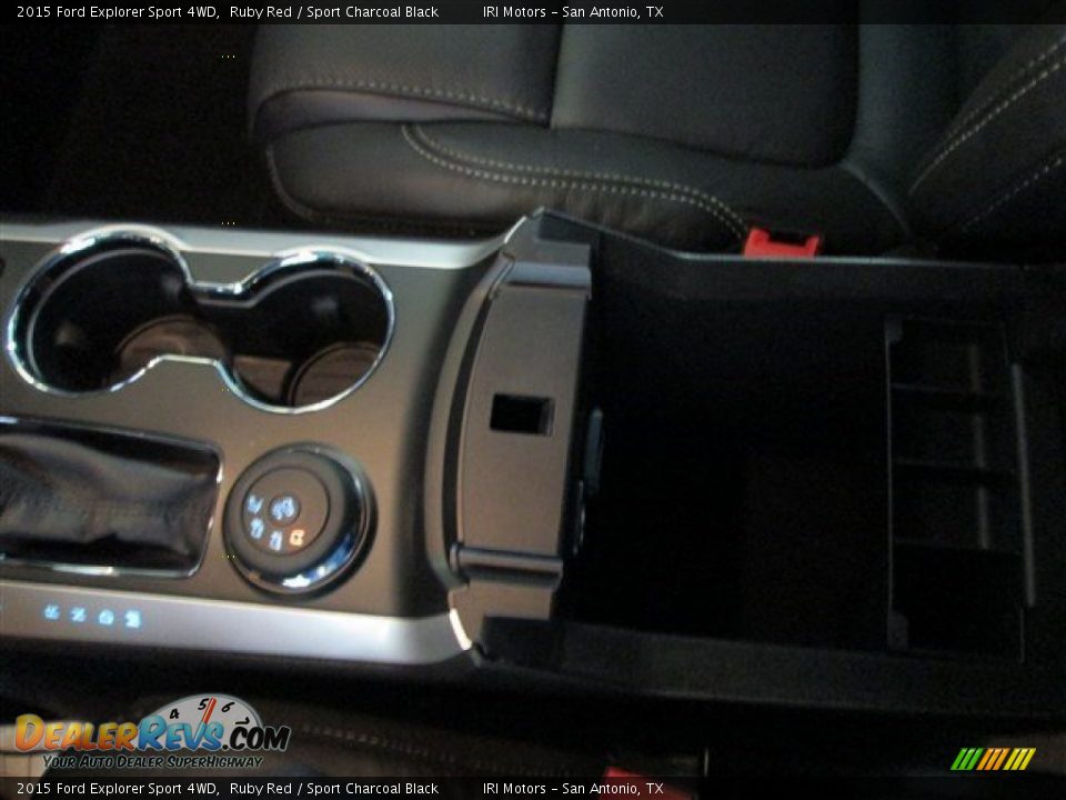 2015 Ford Explorer Sport 4WD Ruby Red / Sport Charcoal Black Photo #28