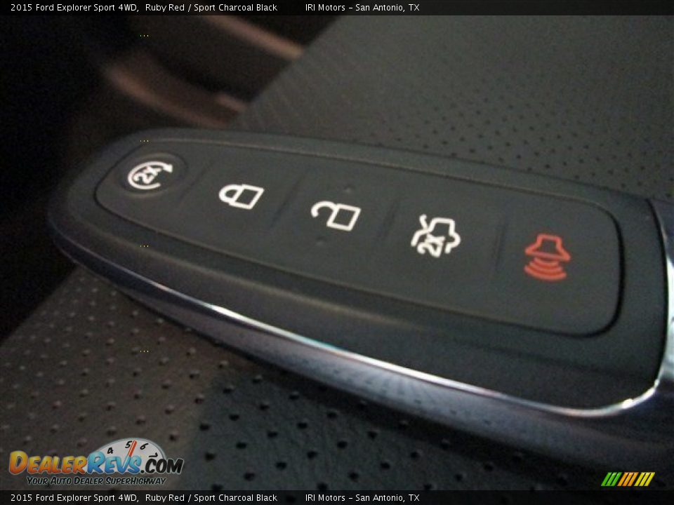 2015 Ford Explorer Sport 4WD Ruby Red / Sport Charcoal Black Photo #29
