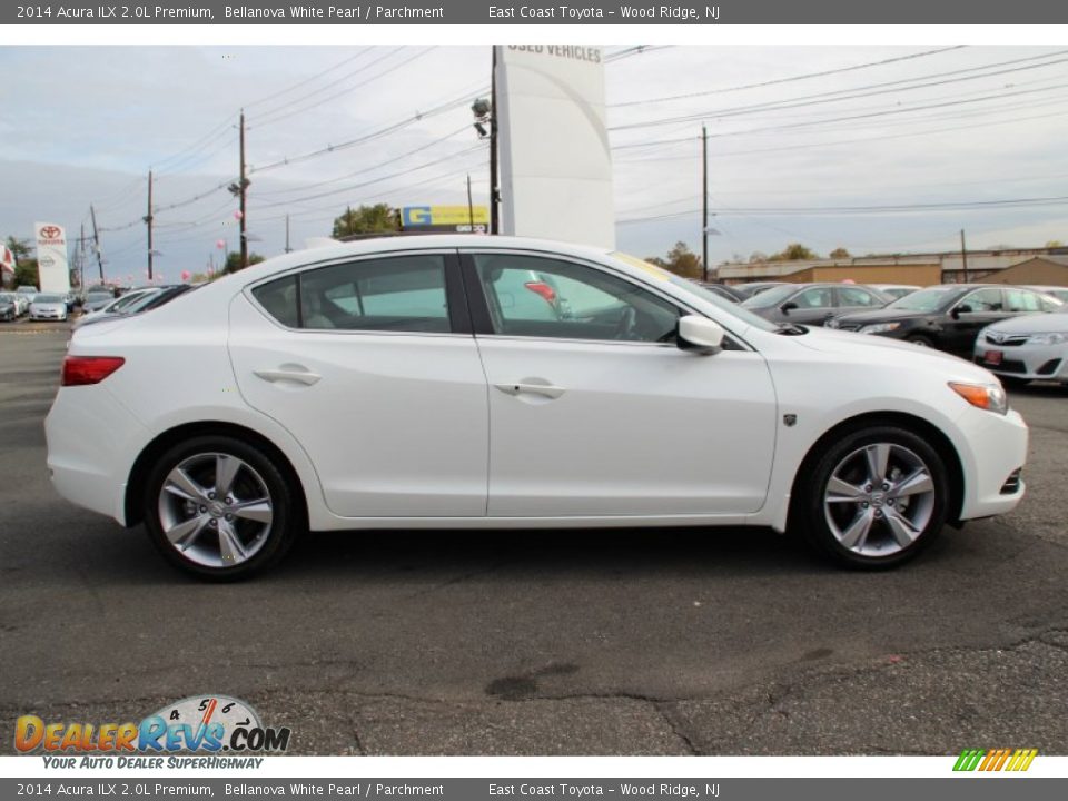 2014 Acura ILX 2.0L Premium Bellanova White Pearl / Parchment Photo #2