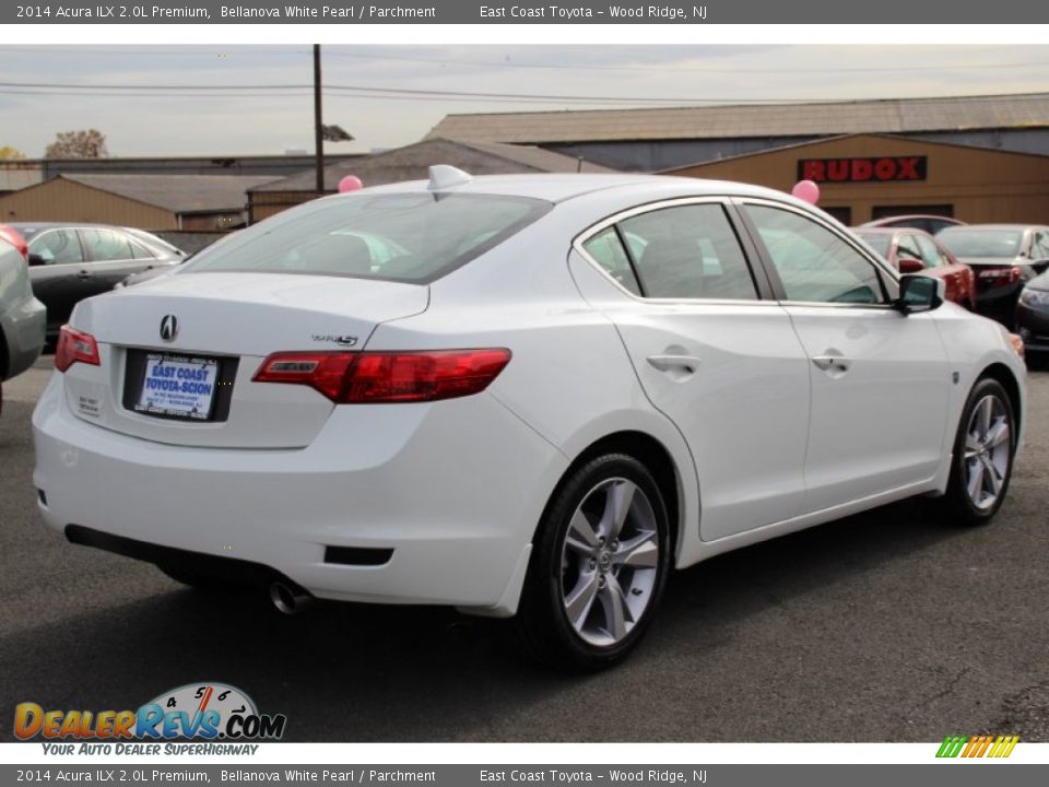 2014 Acura ILX 2.0L Premium Bellanova White Pearl / Parchment Photo #3