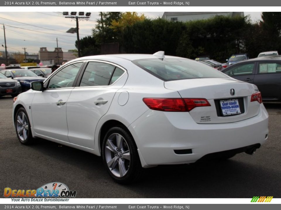 2014 Acura ILX 2.0L Premium Bellanova White Pearl / Parchment Photo #5