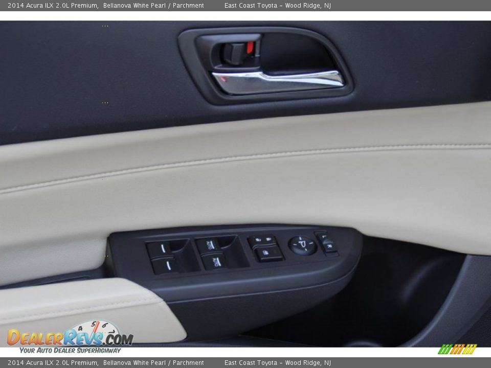 2014 Acura ILX 2.0L Premium Bellanova White Pearl / Parchment Photo #10