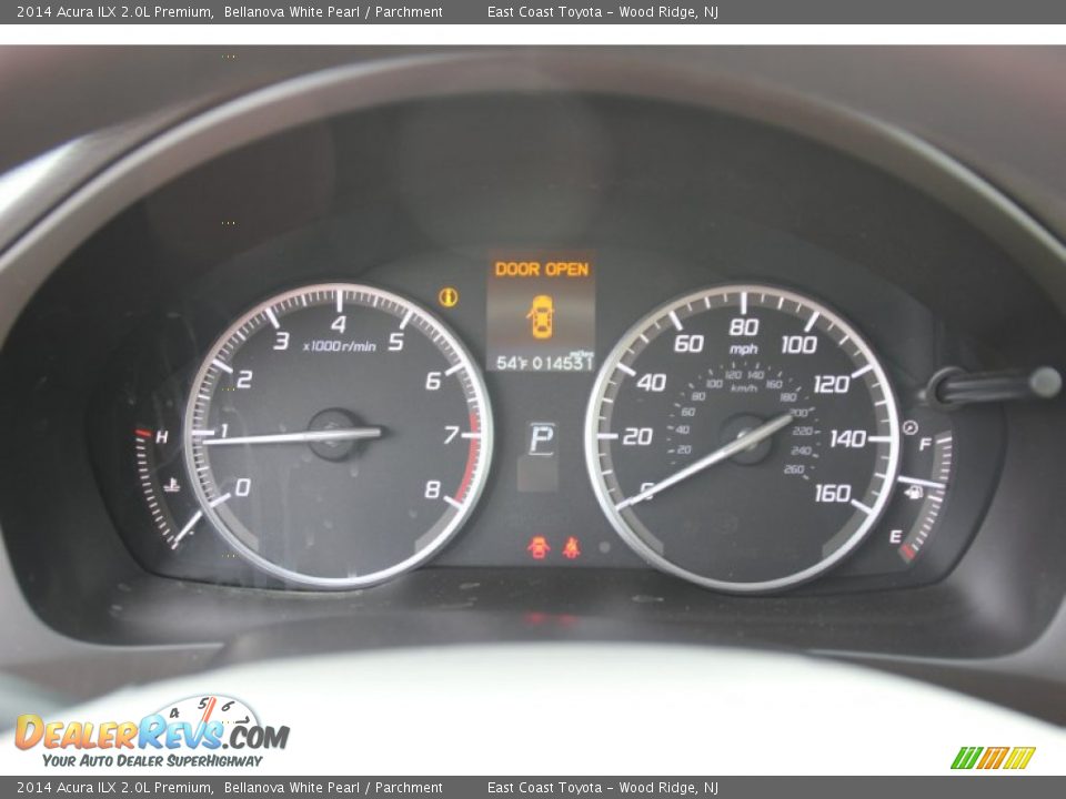 2014 Acura ILX 2.0L Premium Bellanova White Pearl / Parchment Photo #21