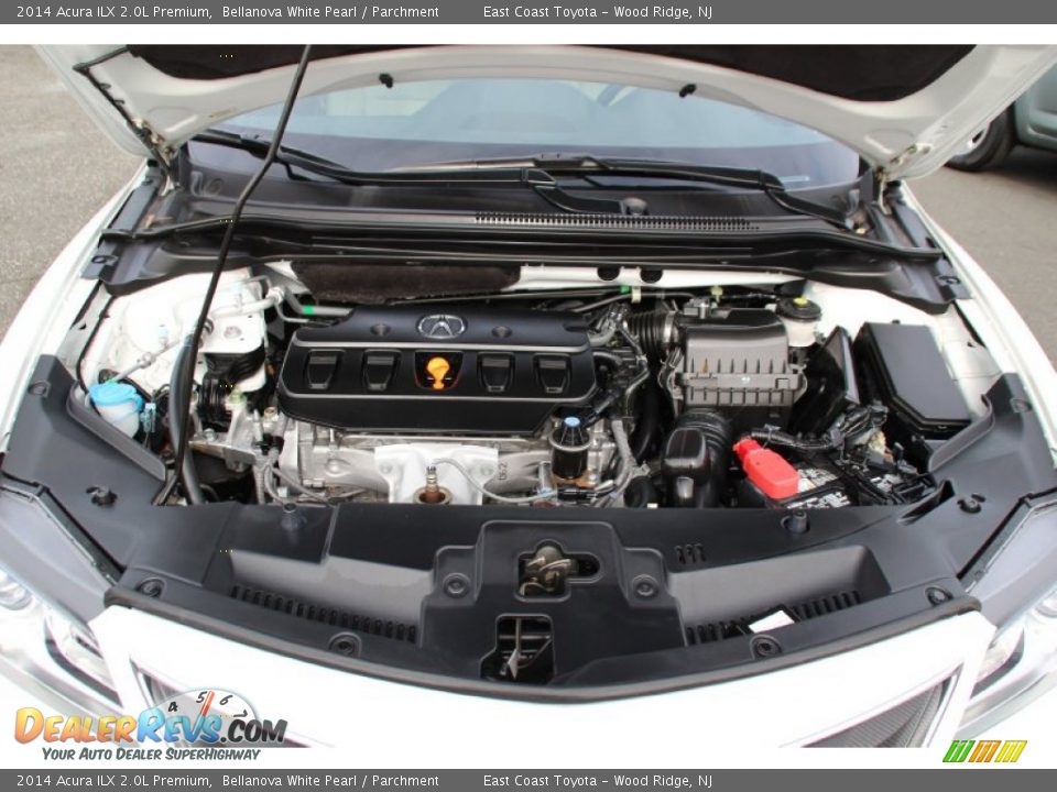 2014 Acura ILX 2.0L Premium Bellanova White Pearl / Parchment Photo #28