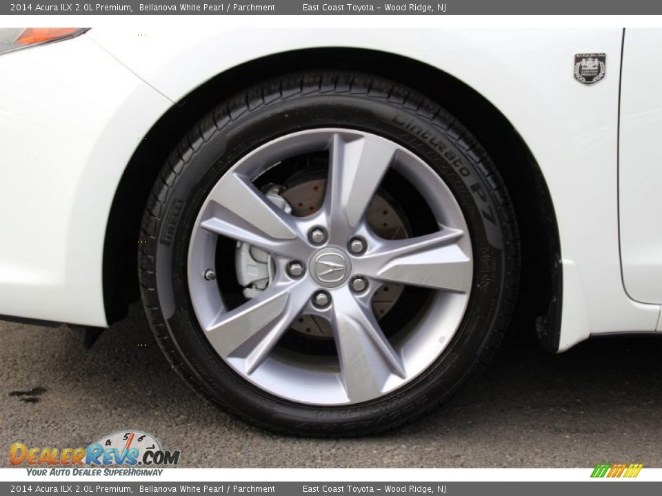 2014 Acura ILX 2.0L Premium Bellanova White Pearl / Parchment Photo #30