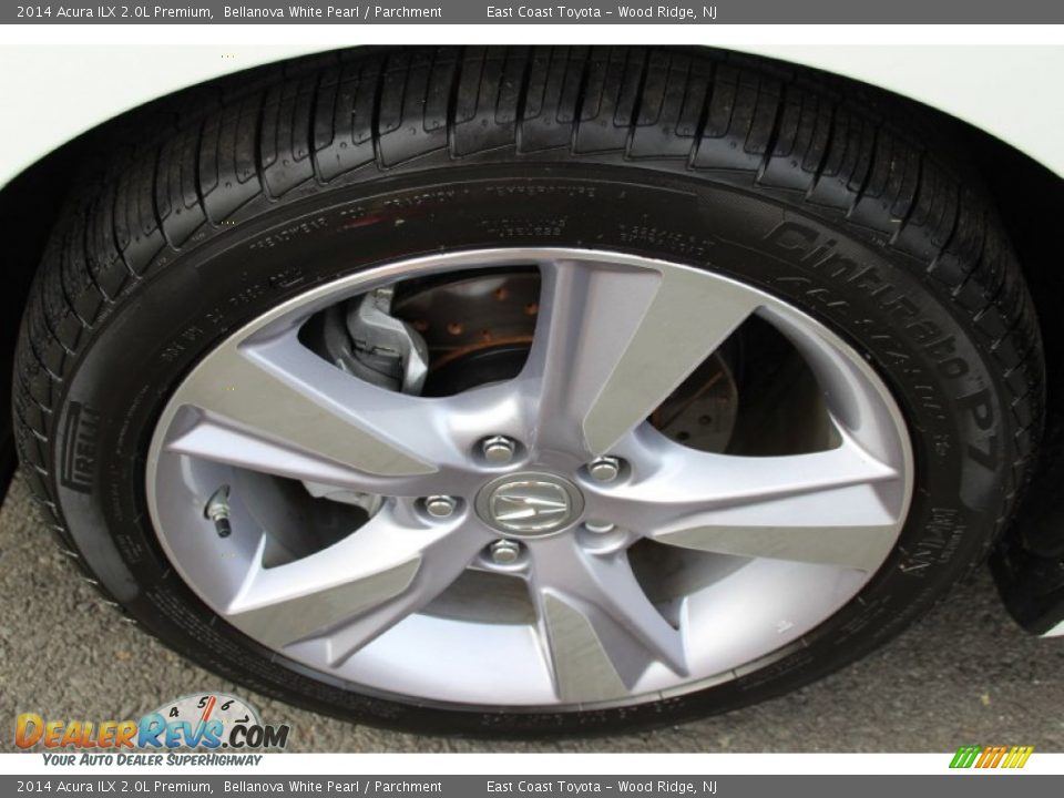 2014 Acura ILX 2.0L Premium Bellanova White Pearl / Parchment Photo #31