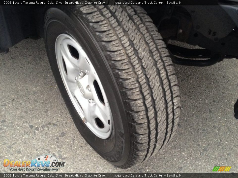 2008 Toyota Tacoma Regular Cab Silver Streak Mica / Graphite Gray Photo #2