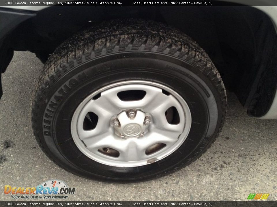 2008 Toyota Tacoma Regular Cab Silver Streak Mica / Graphite Gray Photo #3