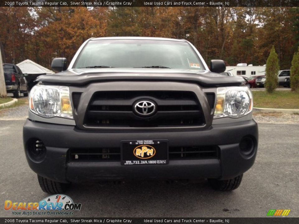 2008 Toyota Tacoma Regular Cab Silver Streak Mica / Graphite Gray Photo #4