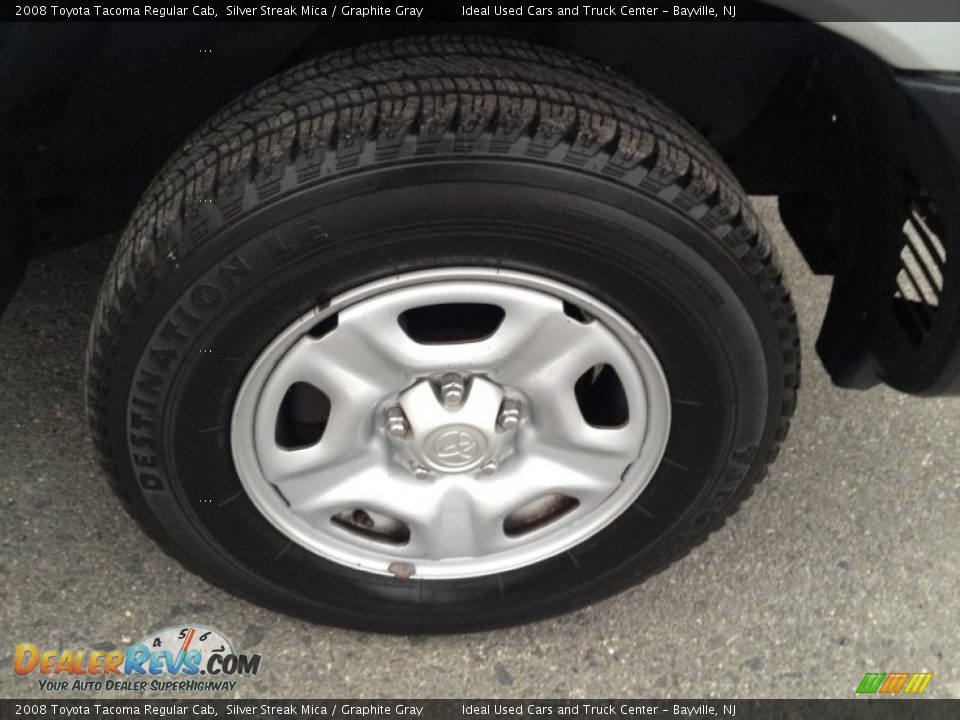 2008 Toyota Tacoma Regular Cab Silver Streak Mica / Graphite Gray Photo #6