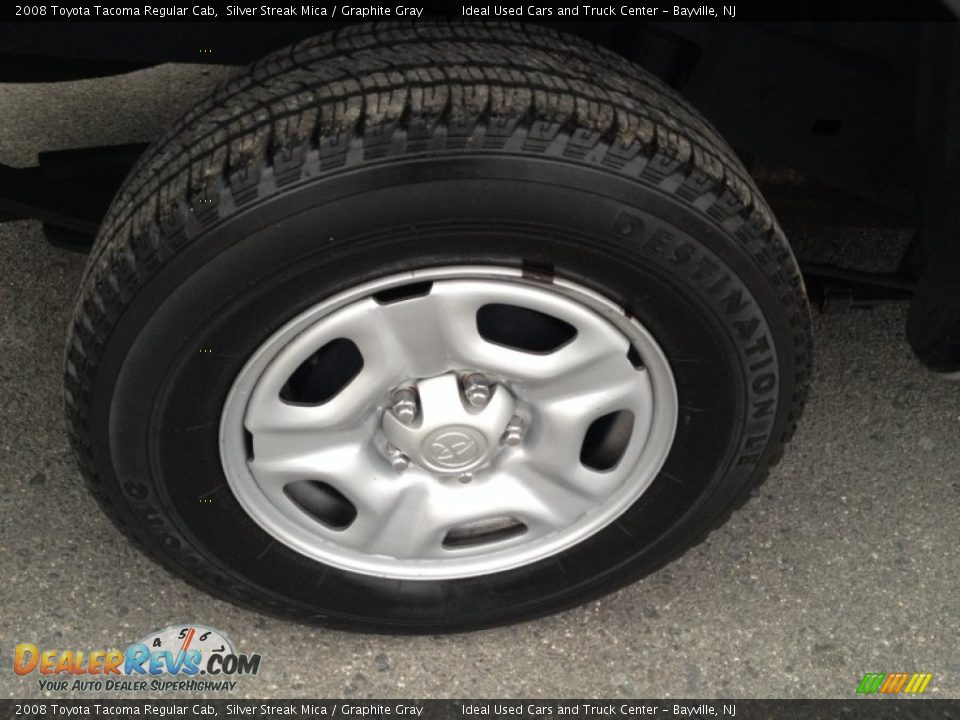 2008 Toyota Tacoma Regular Cab Silver Streak Mica / Graphite Gray Photo #7