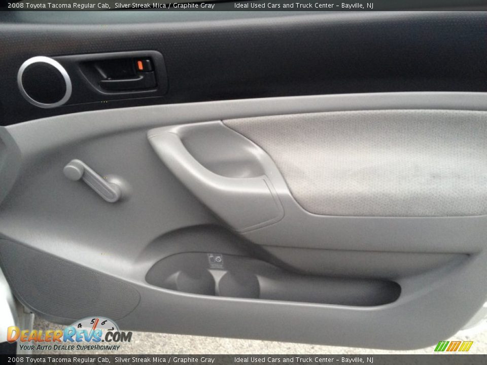 2008 Toyota Tacoma Regular Cab Silver Streak Mica / Graphite Gray Photo #9