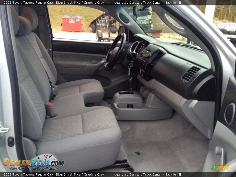 2008 Toyota Tacoma Regular Cab Silver Streak Mica / Graphite Gray Photo #11