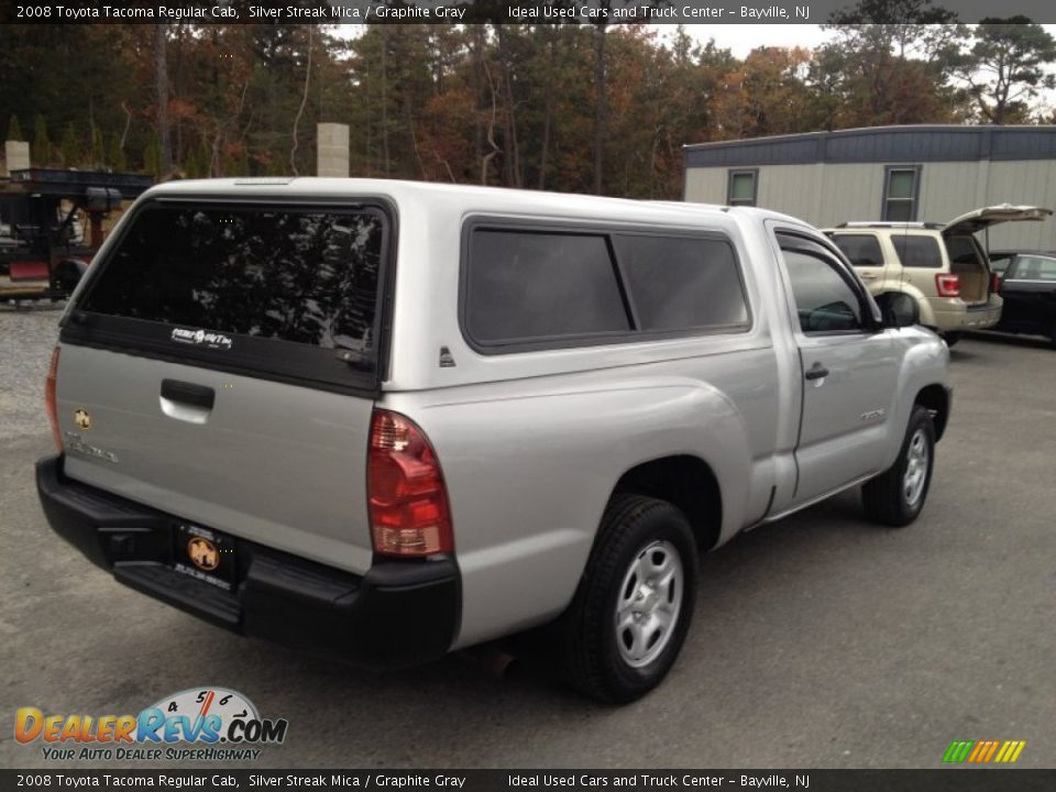2008 Toyota Tacoma Regular Cab Silver Streak Mica / Graphite Gray Photo #12