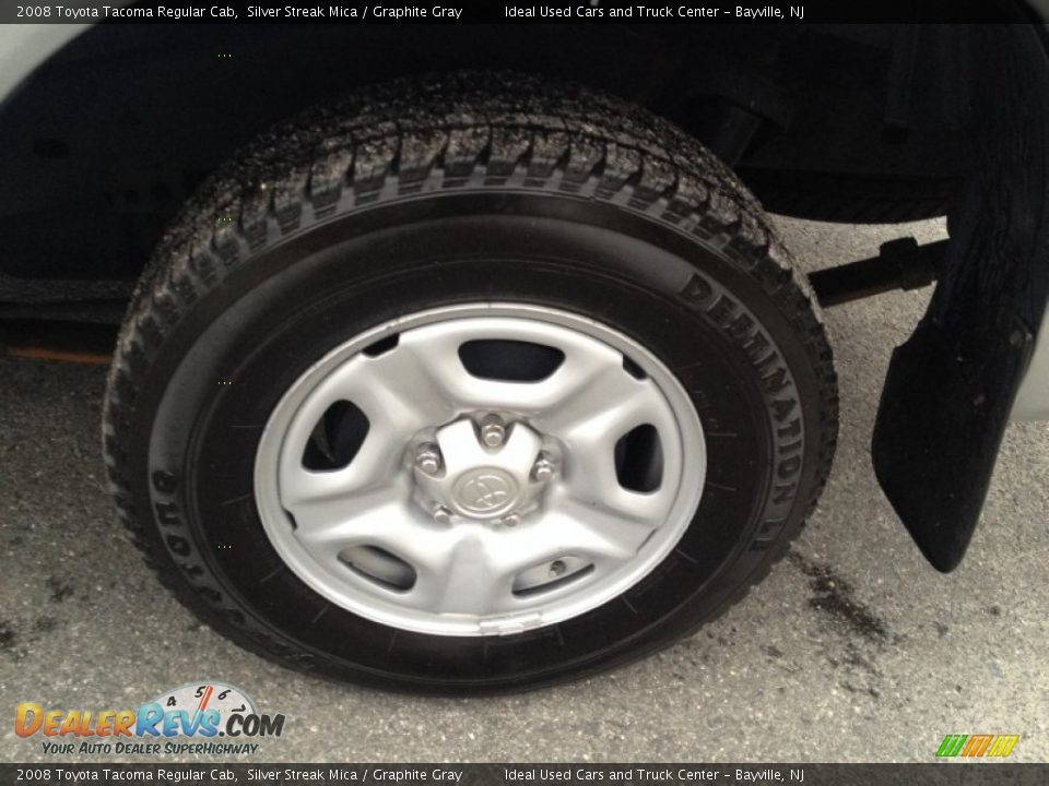 2008 Toyota Tacoma Regular Cab Silver Streak Mica / Graphite Gray Photo #16
