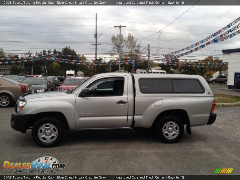 2008 Toyota Tacoma Regular Cab Silver Streak Mica / Graphite Gray Photo #17