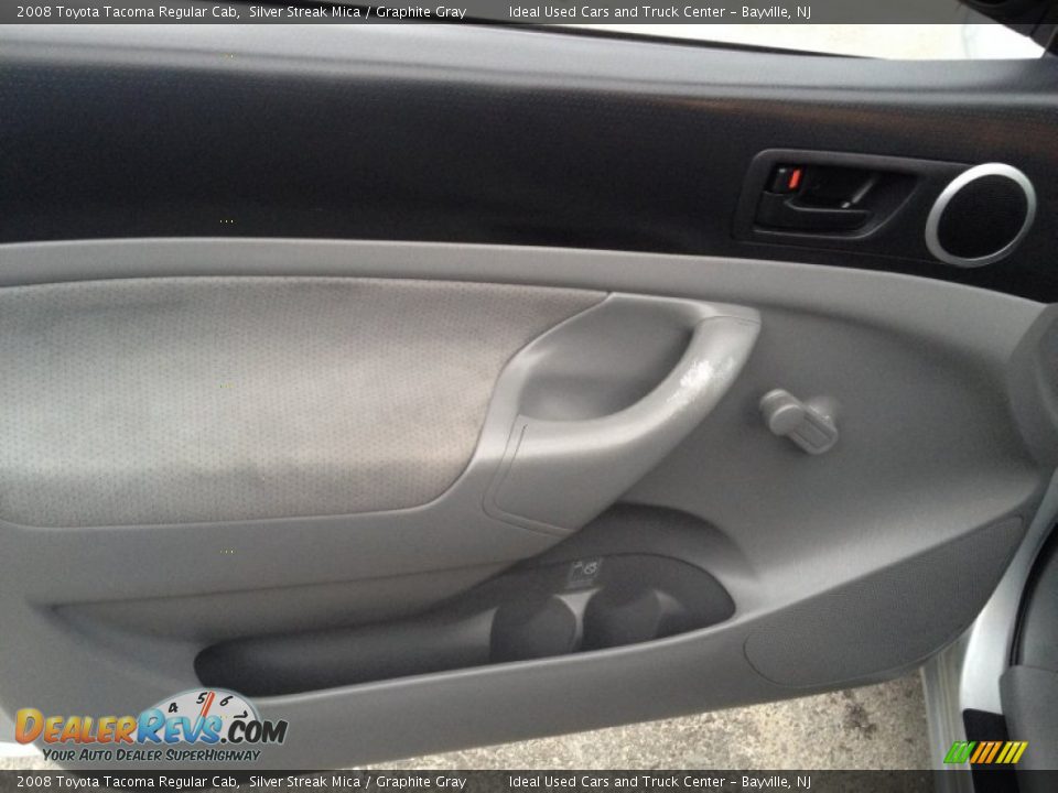 2008 Toyota Tacoma Regular Cab Silver Streak Mica / Graphite Gray Photo #19
