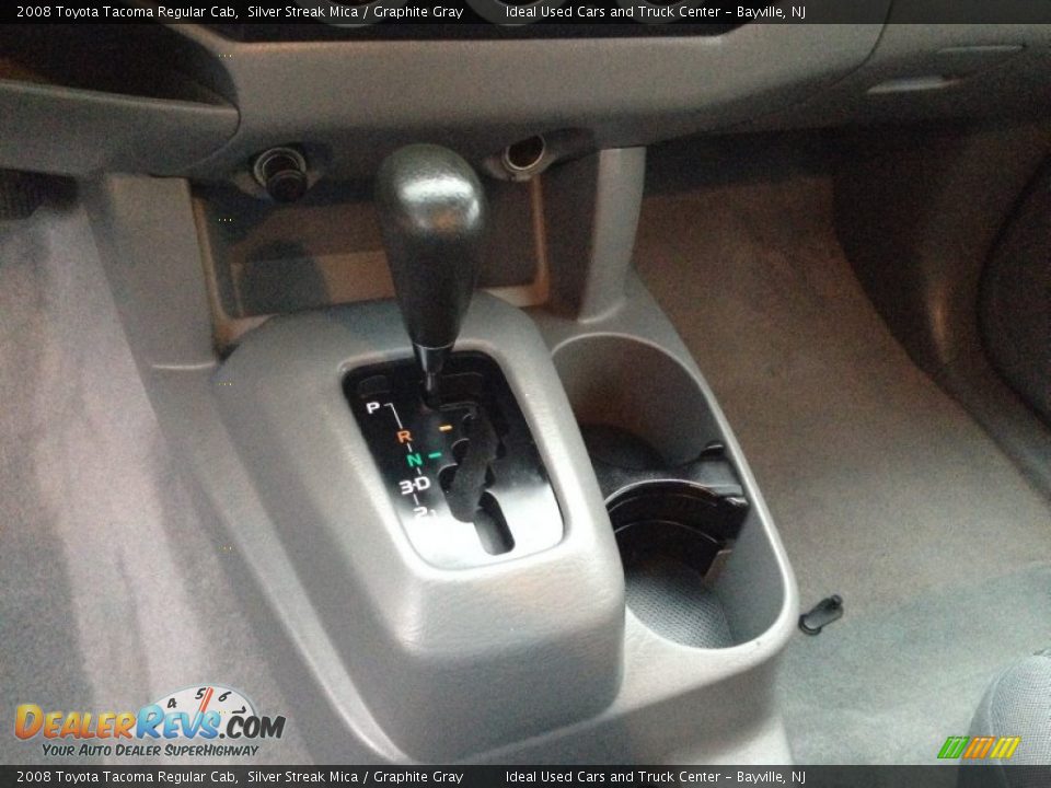 2008 Toyota Tacoma Regular Cab Silver Streak Mica / Graphite Gray Photo #22