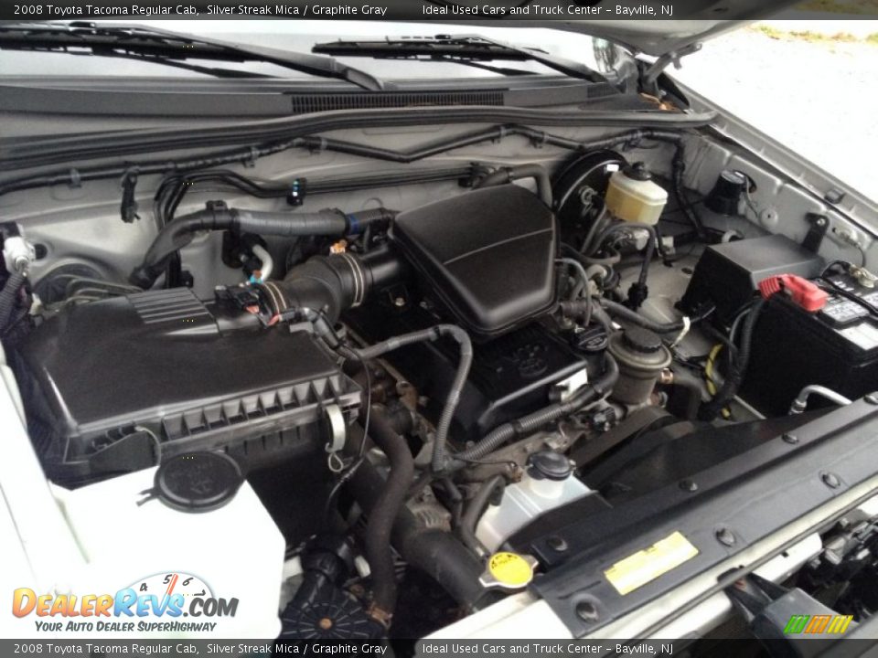 2008 Toyota Tacoma Regular Cab Silver Streak Mica / Graphite Gray Photo #25