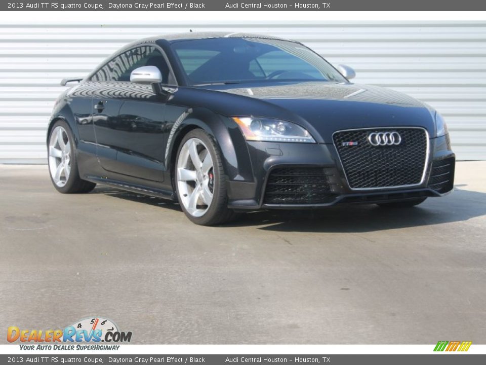 2013 Audi TT RS quattro Coupe Daytona Gray Pearl Effect / Black Photo #1