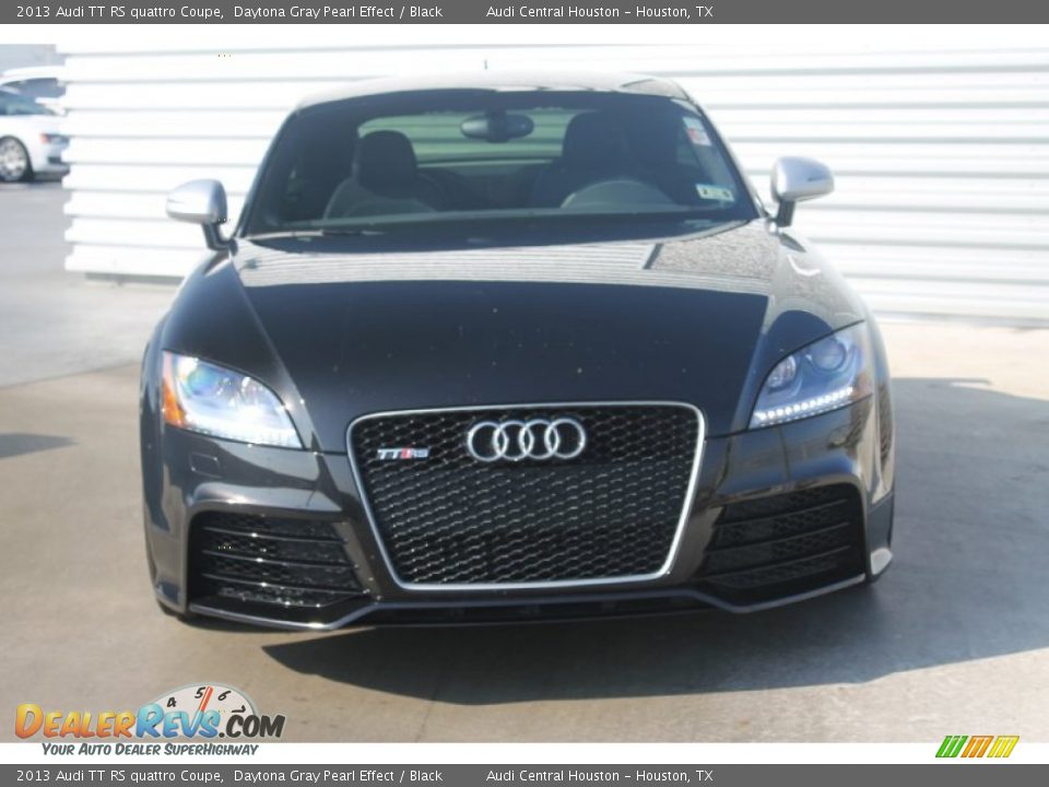 2013 Audi TT RS quattro Coupe Daytona Gray Pearl Effect / Black Photo #2