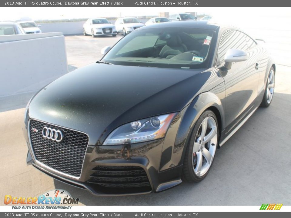 2013 Audi TT RS quattro Coupe Daytona Gray Pearl Effect / Black Photo #3
