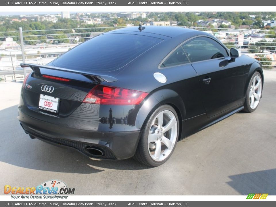 2013 Audi TT RS quattro Coupe Daytona Gray Pearl Effect / Black Photo #9