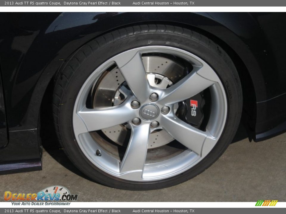 2013 Audi TT RS quattro Coupe Daytona Gray Pearl Effect / Black Photo #12