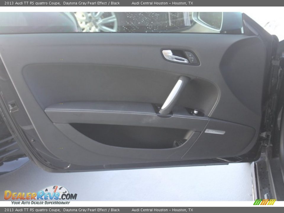 2013 Audi TT RS quattro Coupe Daytona Gray Pearl Effect / Black Photo #13