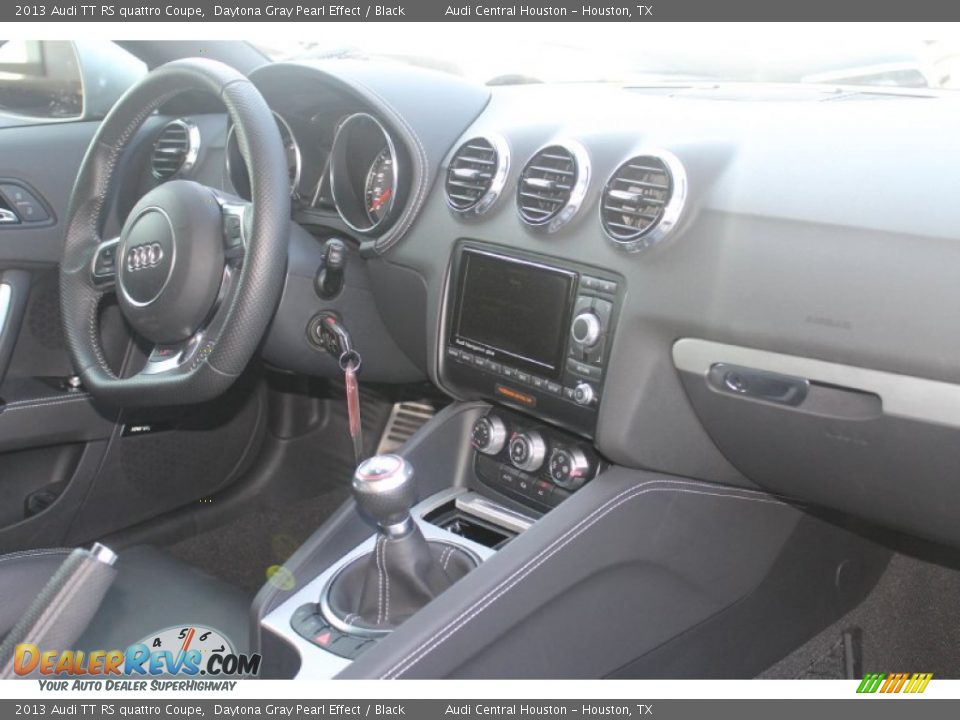 2013 Audi TT RS quattro Coupe Daytona Gray Pearl Effect / Black Photo #25