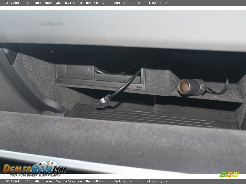 2013 Audi TT RS quattro Coupe Daytona Gray Pearl Effect / Black Photo #26