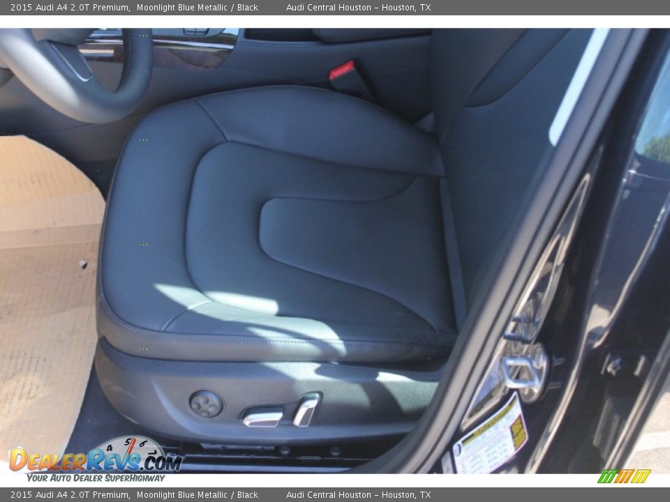 2015 Audi A4 2.0T Premium Moonlight Blue Metallic / Black Photo #11