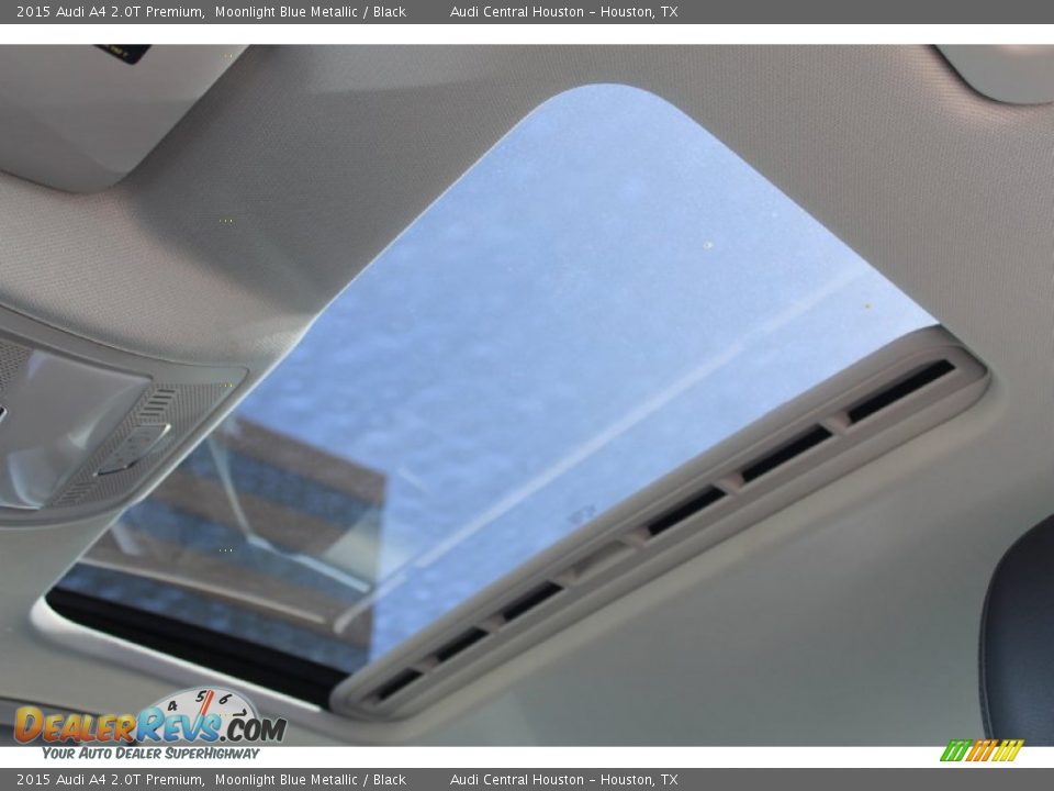 2015 Audi A4 2.0T Premium Moonlight Blue Metallic / Black Photo #13