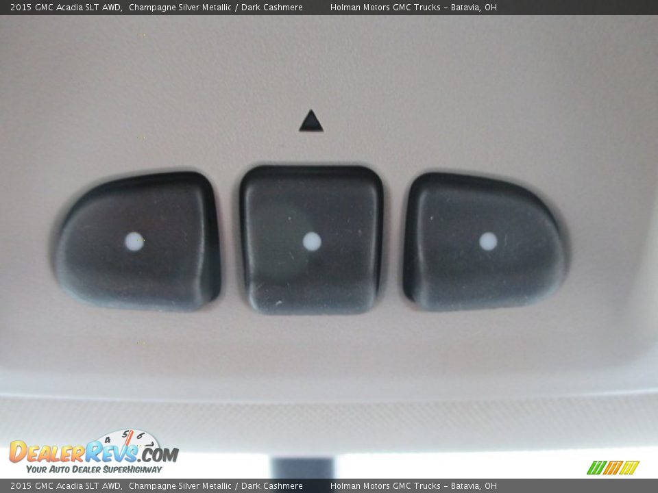 2015 GMC Acadia SLT AWD Champagne Silver Metallic / Dark Cashmere Photo #22