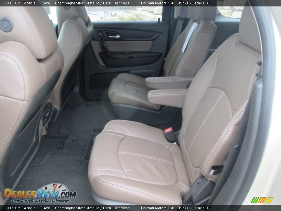 Rear Seat of 2015 GMC Acadia SLT AWD Photo #26