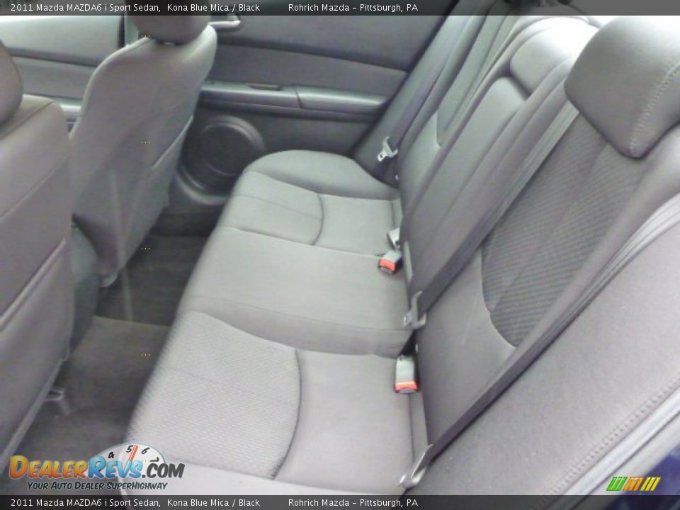 2011 Mazda MAZDA6 i Sport Sedan Kona Blue Mica / Black Photo #5