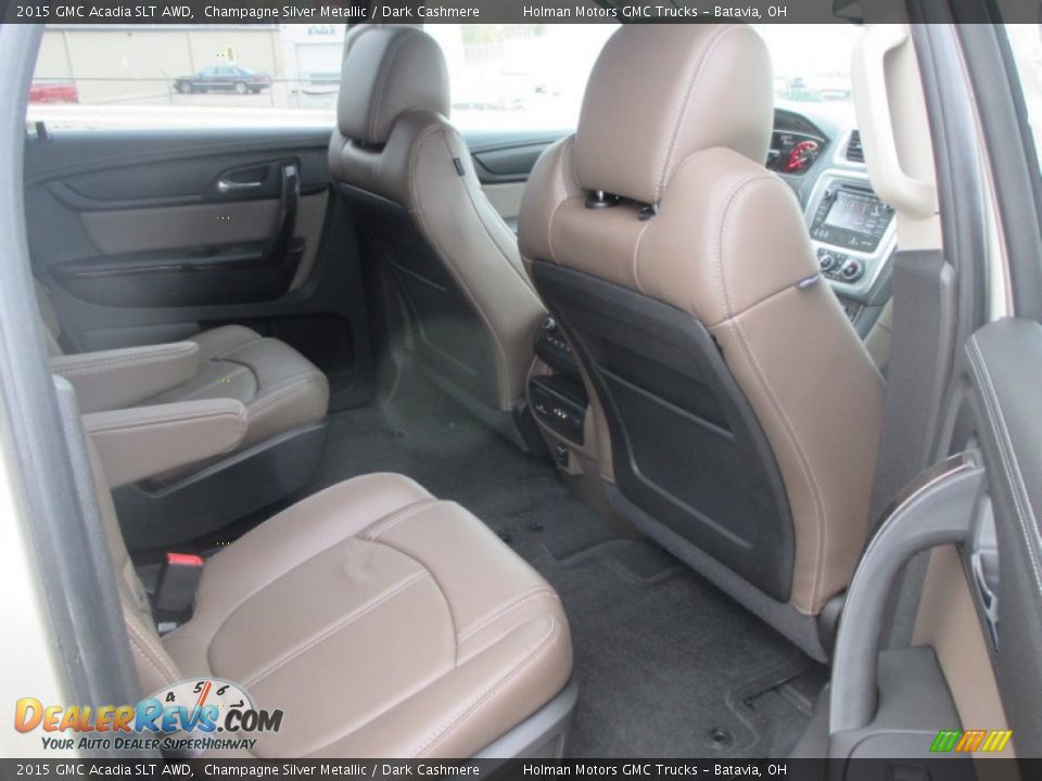 Rear Seat of 2015 GMC Acadia SLT AWD Photo #33
